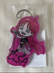 全新LiSA Live is smile always 亚巡2024 keyring