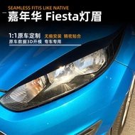 Suitable for ford fiesta ford fiesta mk6.5/7.5 13-17 Light Eyebrow Car Sticker Modification Accessor