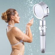 STM🔥QM High Pressure Shower Head 3 Spray Modes Water Saving Shower Hand Pressure SprayWith Pause  Head Filter 360 Degree