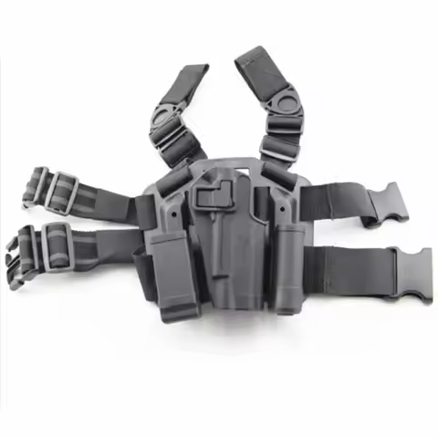 Tactical Gun Holster for Glock 17 19 USP 1911 M92 P226 Outdoor Hidden Leather Holster Real CS Gun Le