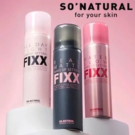 [Made in Korea] SO NATURAL FIXX Makeup Setting Spray(All Day Tight/Water Glow/Real Matte) 75ml