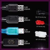 【YEZE】 3.6V 4.8V 6V 7.2V NiMH Battery USB Charger For R C Stunt Cars R C Trucks R C Boat R C Tank Re