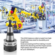 Balance Chuck ISO30 ER32 50L Balance Collet Lathe Chuck G2.5 30000RPM CNC Tool Holder Stainless Stee