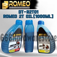 MINYAK 2T MESIN RUMPUT/CHAINSAW * Romeo 2T Oil for Brush Cutter / Chainsaw (1000ml)DT-R2TO1 *MESIN R