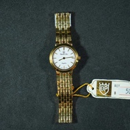 OP olym pianus sapphire นาฬิกาข้อมือผู้หญิง รุ่น 58003L-206  เรือนทอง  (ของแท้ประกันศูนย์ 1 ปี )   NATEETONG
