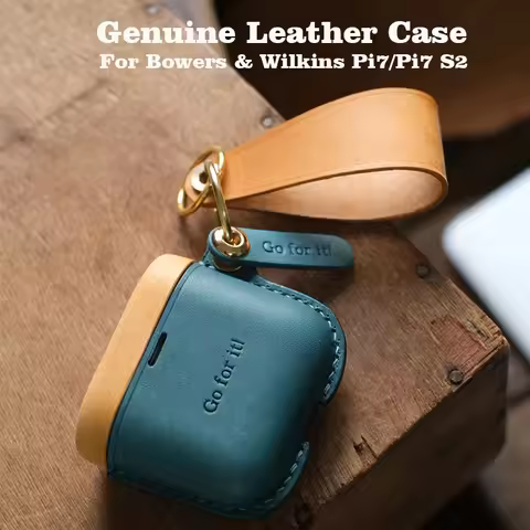 Genuine Leather For Bowers & Wilkins Pi7 S2 Case Luxury Real Leather Custom Made Handmade Pi7 Pi5 Co