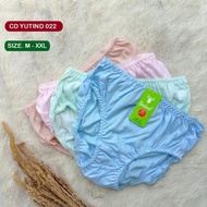 3 Pcs Celana Dalam Yutind 022 - CD Wanita - Karet Pinggang Zigzag