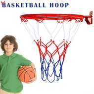 Tough Metal and PP String Basketball Rim Weatherproof Wear-resistant Basketball Rim for Primary Scho