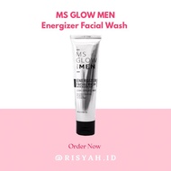 Y7 Facial Wash Ms Glow Men / Ms Glow Facial Wash Tangerang / Skincare