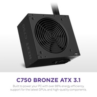 NZXT C750 Bronze ATX3.1 750W 80+ Bronze Non Modular PSU