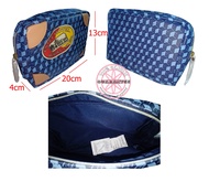 ของแท้ กระเป๋าเครื่องสำอาง ESTEE LAUDER Estee Hotel Resort and Spa Dark Blue Pouch