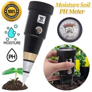 Moisture Soil PH Meter Metal Probe เครื่องวัดค่า pH ในดินแบบสั้น เครื่องวัดกรดด่าง เครื่องวัดค่าพีเอ