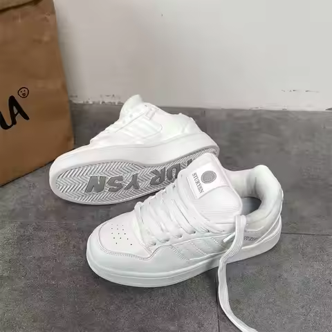 Skate Sneakers Man's New Man Skateboard Bread Shoes Retro National Trend Sport Shoe Wind Board Women