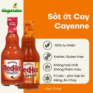 Cayenne Pepper Sauce - Wings Buffalo Imported from USA 354ml Frank's RedHot Original - Diet - Macrob