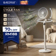 Electrova iPure 8D Cycle Fan | Adjustable Height | 360 Rotating | Quiet | Touch Control & Remote
