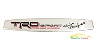 TRD Sports Sticker Emblem Silver