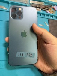 iphone 12 pro 128g 藍   桃園南崁實體店 可續約或分期搭配手機