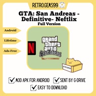 [Android] 💥GTA: San Andreas – Definitive - NETFLIX Full Version 💥Game | Unlocked MOD APK AC [Android][Lifetime]