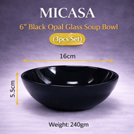 MICASA Black Opal Glassware Series