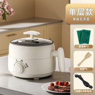 古法大肚锅手工锤纹家用无涂层铁锅迷你一人食小炒锅已开锅-3D款单锅黑内胆电煮锅