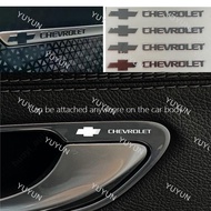 LF Chevrolet Car Logo 3D Exterior Metal Sticker Car Interior Decorative Sticker Window Creative Stic