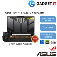 ASUS TUF 2023 F15 FX507V-V4LP028W GAMING LAPTOP (7-13700H,16GB DDR4,512GB SSD,15.6" FHD 144Hz,RTX4060 8GB,WIN11)BACKPACK