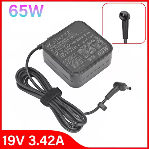 19V 3.42A 65W 4.5*3.0MM Charger Laptop adapter For ASUS X755J UX481 UX481FL UX480 UX480FD P553UJ PU3