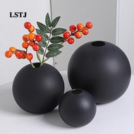 [Lstjj] Plant Pot Holder Planter Bookshelf Pot Ceramic Round Flower Vase