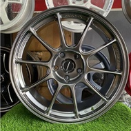 WedsSport TC105X 18x8.5JJ 5Hx112-114.3MM ET35 Hyper Black