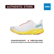 รับประกันของแท้ Hoka One One Clifton 8 " Grayish Yellow " รองเท้ากีฬา 1119393 - BDBI รับประกัน 1 ปี