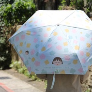 櫻桃小丸子抗UV輕量自動傘-防風傘 黑膠傘 雨傘 遮陽傘 自動開收