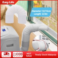 13cm/15cm Diameter Universal Portable Aircond Hose Air Conditioner Exhaust Pile Aircondition Extensi