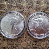 America Silver Coin - 1986 - 1987 American Eagle 1oz in Capsule