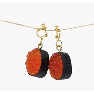 Sushi Earrings Ikura (salmon eggs)