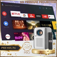 [HOT] INFINITE PRO ANDROI PROJECTOR | FULL HD HOME ENTERTAINMENT PROJECTOR | SUPPORT 4K | CASTING | SUPPORT LOCAL |
