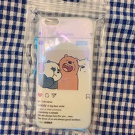 We bare bears iphone6/6s plus手機殼  熊熊