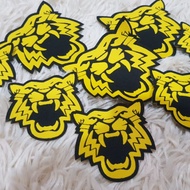 Lencana harimau Malaysia badge iron 1pack 2pcs