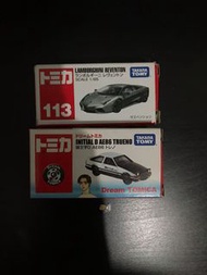 Takara Tomy 113 林寶堅尼 Lamborghini 頭文字D AE86