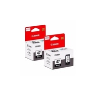 2Pcs Official Canon PG-47 Ink Cartridge (Black) For E400/E410/E460/E470/E480Pcs Official Canon PG-47