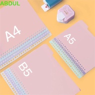 ABDUL Binder Index Page Office Supplies 4Pcs/set Bookmark B5 A5 A4 Scrapbook Diary Notebook Separato