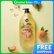 Aekyung | Sữa tắm dưỡng ẩm Showermate Đào Hương 1.2kg X2 Gói