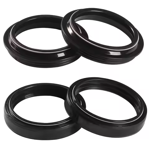 43*55*9.5/10.5 Front Fork Oil Seal & 43 55 Dust Cover For KAWASAKI ZR X 1100 1400 GTR 2000-2017 ZX14