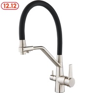3 Way Kitchen Faucet with Drinking Water Function, 3 in 1 Water Filter Faucet