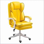 Gaming Chair, Yellow Gaming Chair, Reclining Office Chair with Footrest with Ergonomic High Back Office Chair ?for Adults Teens Desk Chair Designed for Sedentary People little surprise