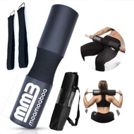 MMB barbell pad hip thrust pad barbell cushion foam sponge pad ( carry bag + metal straps) gym bar p