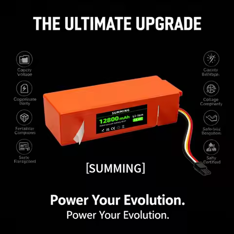 BRR-2P4S-5200D 5200S Sweeper Battery for XIAOMI Roborock S50 S51 S55 T60 Sweeping Mopping Robot Vacu