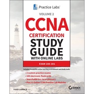 [100% Original Books] - CCNA Certification Study Guide with Online Labs - Exa by Todd Lammle (US edi