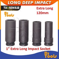 Mytools Premium TUOSEN  1" Inch x 24 27 30 32 34 36 38 41 46 50 55 60 65 mm Drive 120 Extra Long Dee