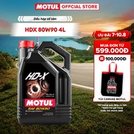 MOTUL HDX 80W90 4L car manual transmission oil
