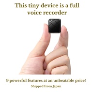 Mini Voice Recorder 16GB 50Hrs Recording HD Noise Reduction One-Touch IC Recorder from Japan